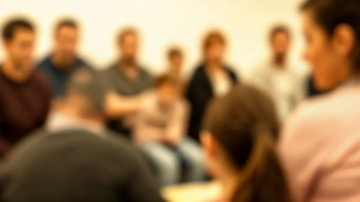 Generic image of a family workshop on child communication.