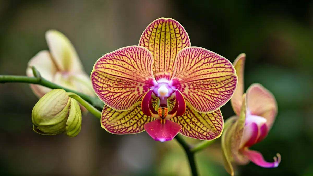 Generic image of a vibrant orchid in bloom.