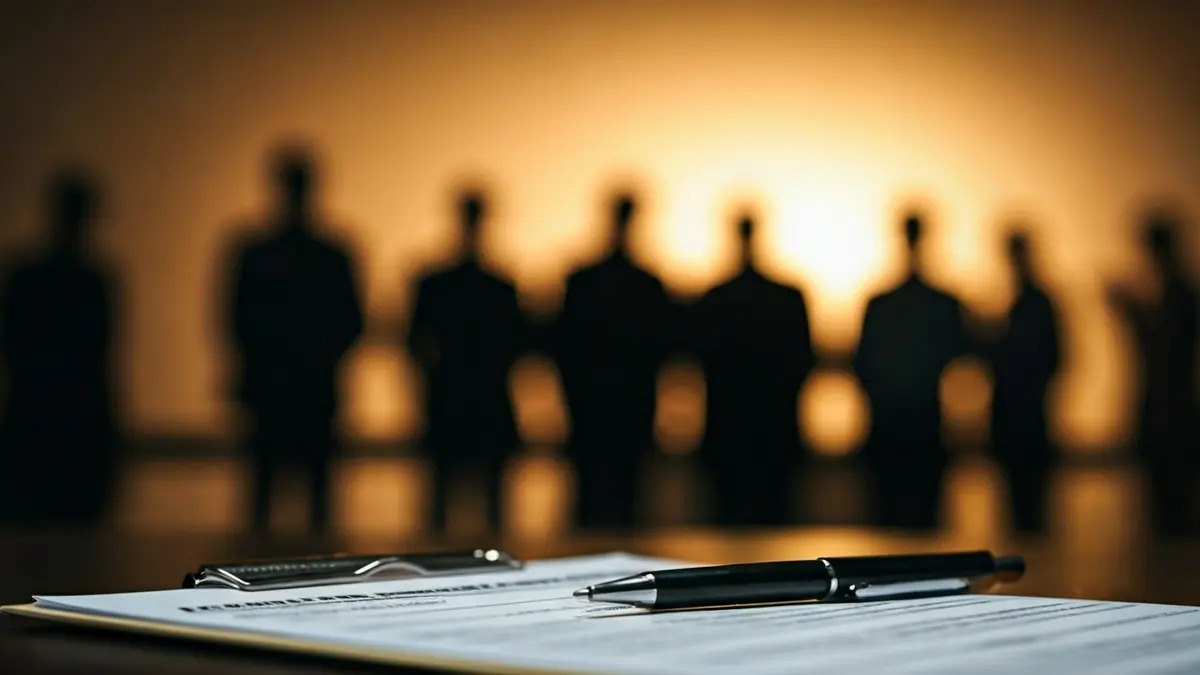 Imagen genérica de un formulario de solicitud de empleo con un bolígrafo, simbolizando nuevas oportunidades laborales.