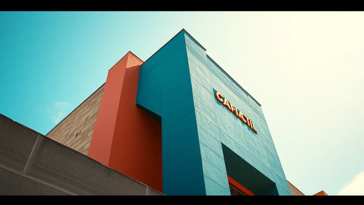 Image of Ricardo Bofill's iconic architecture in La Manzanera, Calp.