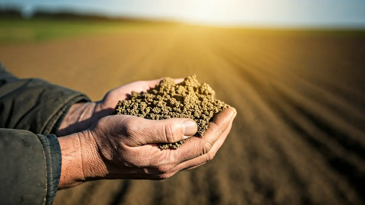 Imatge de mans treballant la terra, simbolitzant l'explotació laboral.