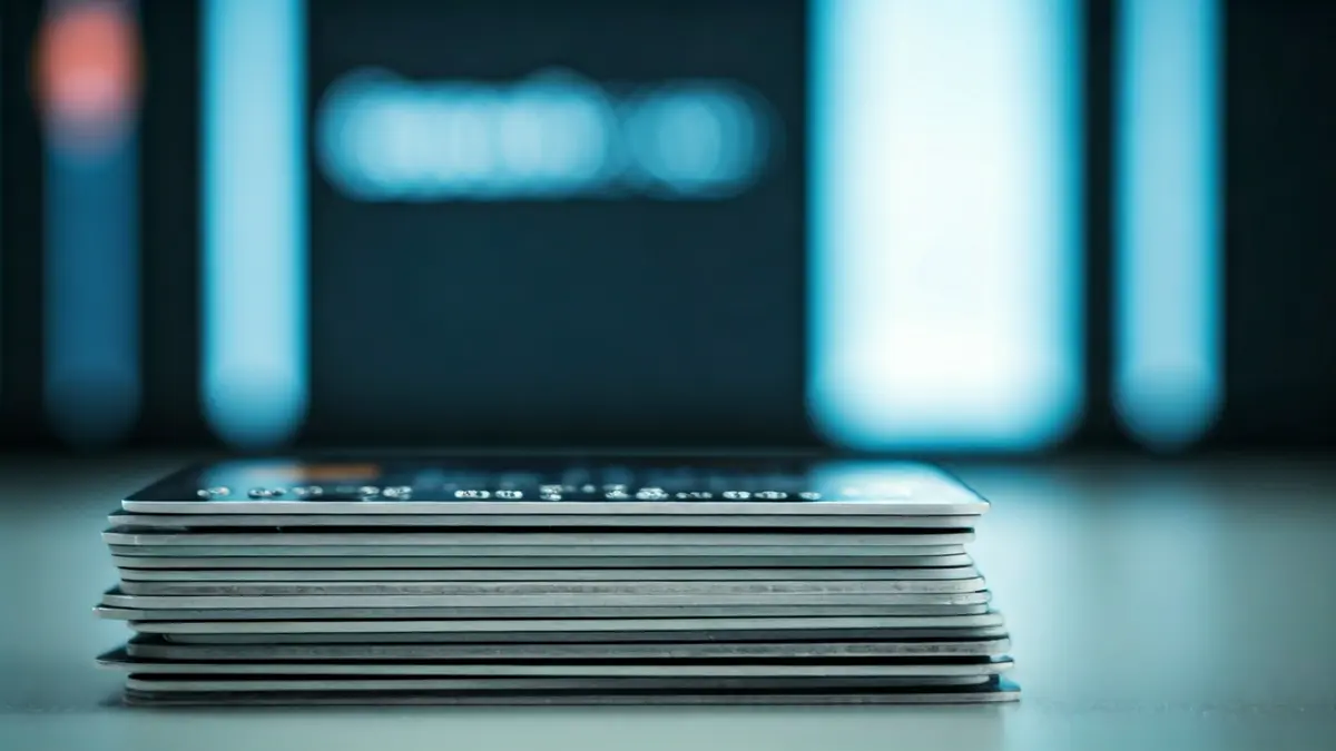 Imatge genèrica de targetes de crèdit, simbolitzant estafes bancàries.