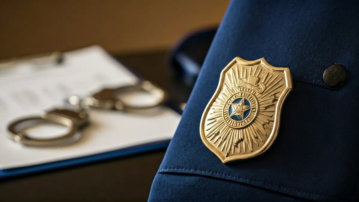 Generic image of a National Police badge.