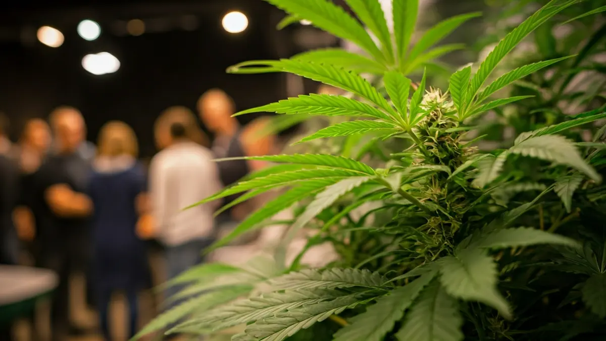 Imatge genèrica de plantes de marihuana en un cultiu interior.