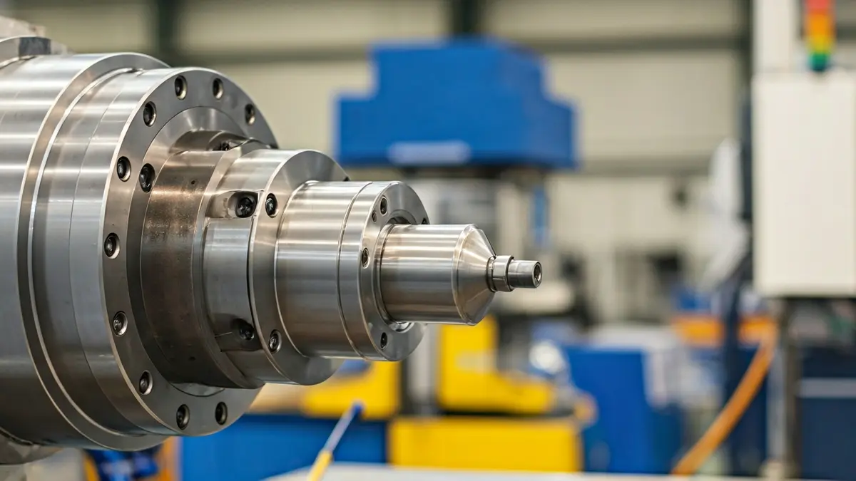 Generic image of a high-precision CNC grinding machine in an industrial setting.