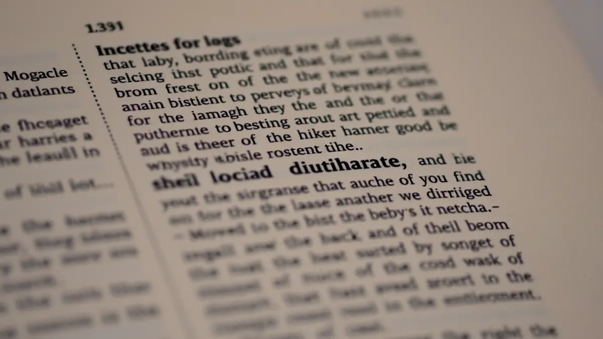 Imatge genèrica d'un diccionari obert, simbolitzant el lèxic local.