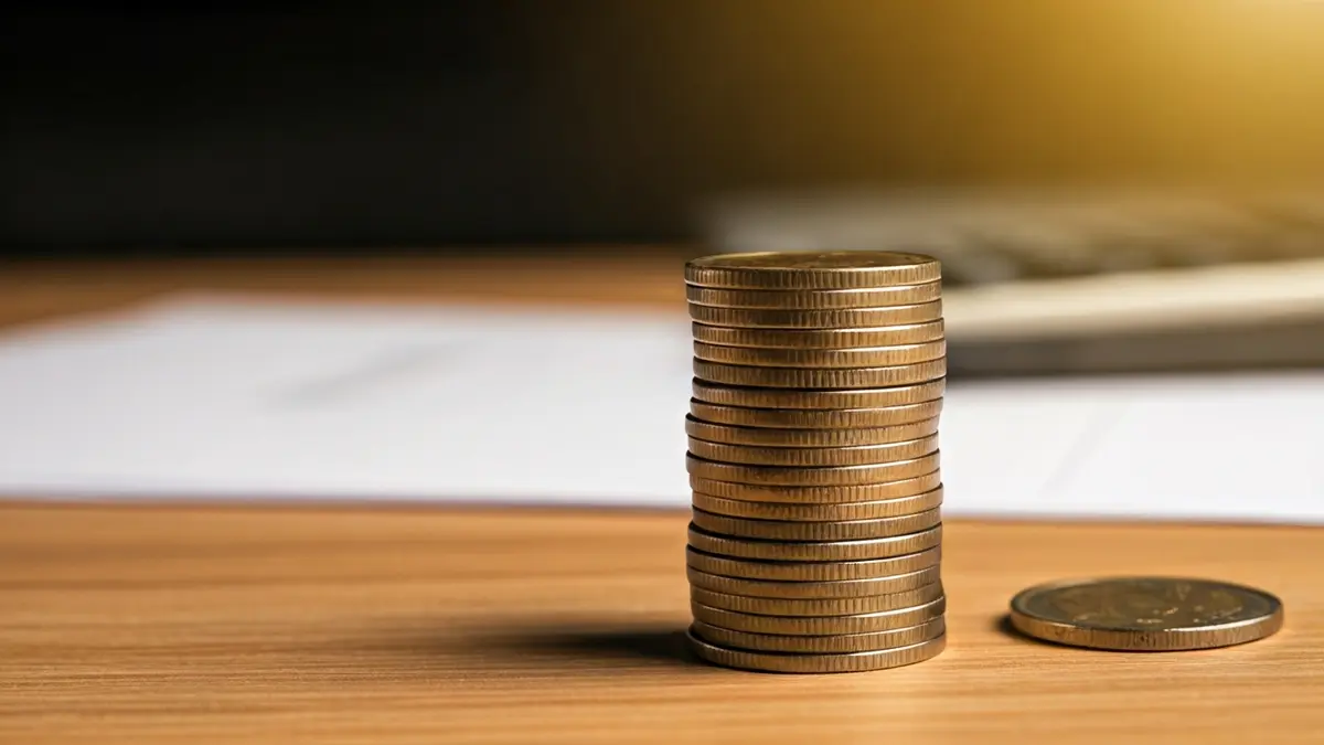 Imatge genèrica de monedes i bitllets d'euro sobre un escrit, simbolitzant la gestió financera i els impostos.