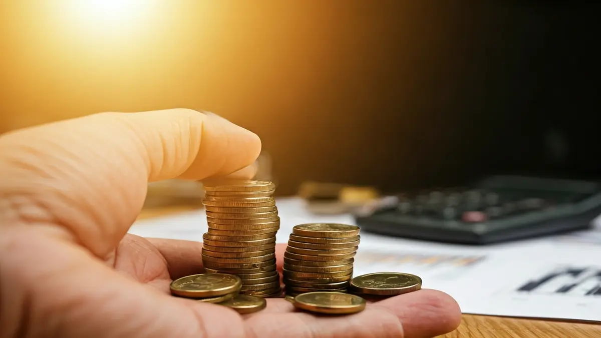 Imatge genèrica de monedes d'euro, representant el pagament de dividends.