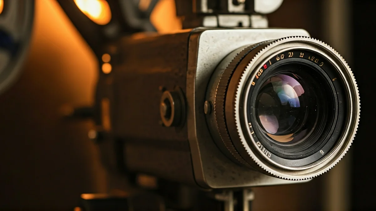 Imatge genèrica d'un projector de cinema de 35mm.