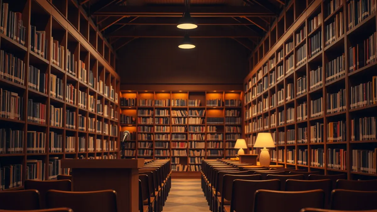 Imatge genèrica d'una biblioteca amb prestatgeries plenes de llibres i un ambient acollidor.