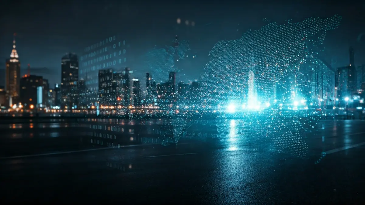 Imatge genèrica de dades digitals i ciberseguretat, representant l'augment de la ciberdelinqüència.