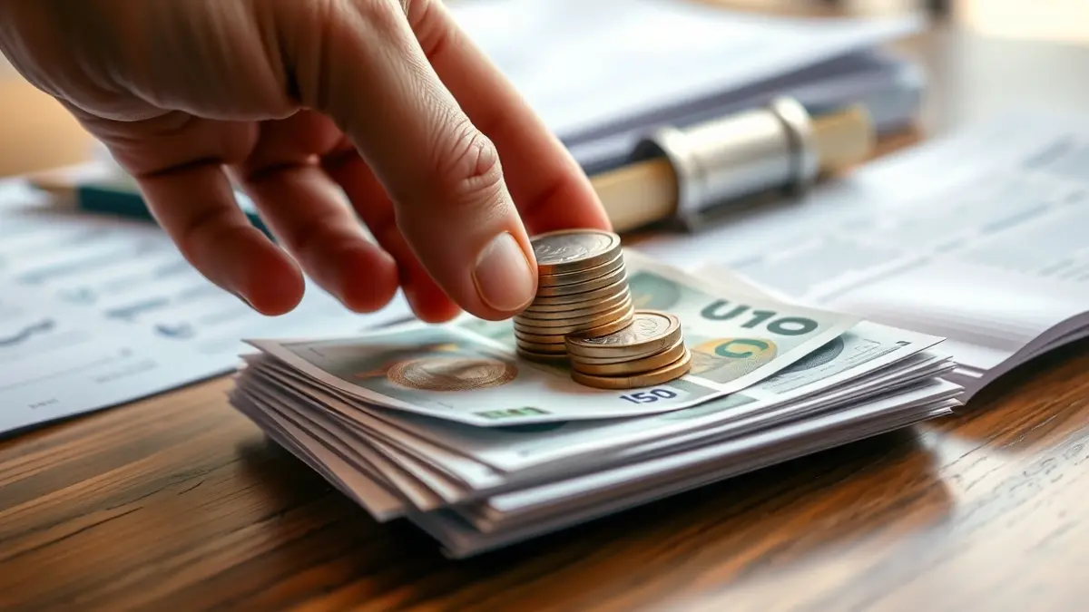 Generic image of money, representing funds allocated to municipalities.