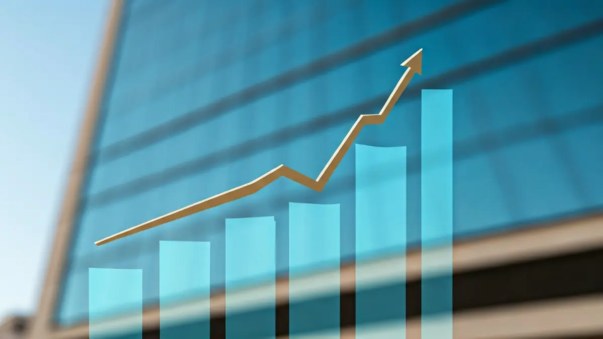 Generic image of a bar graph with an upward trend, symbolizing economic growth.