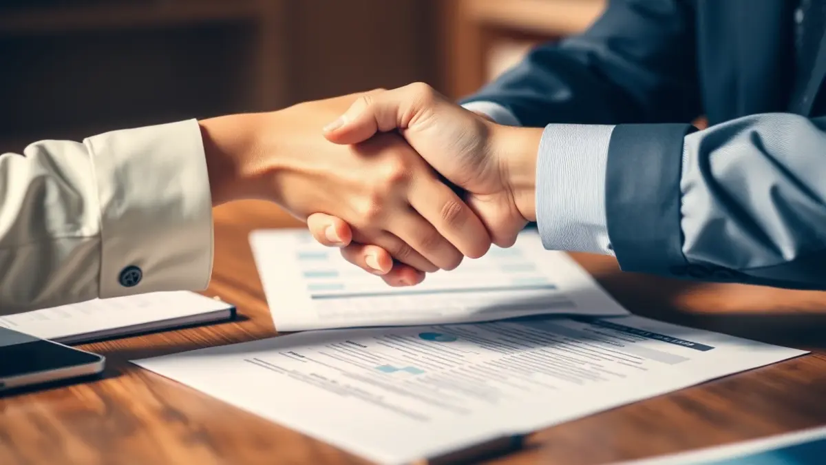 Imatge genèrica de mans encaixant-se sobre un escrit, simbolitzant la col·laboració i l'emprenedoria.