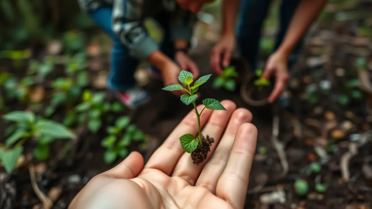 Imagen genérica del cuidado del medio ambiente y la prevención de incendios forestales.