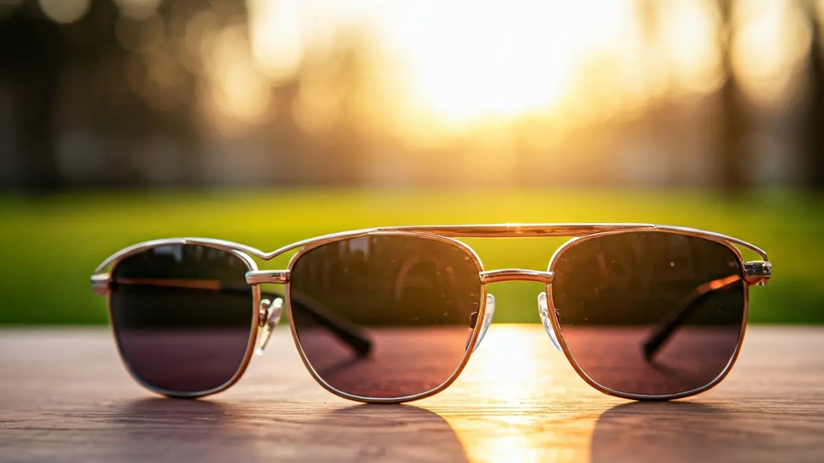 Imatge genèrica d'unes ulleres de sol modernes amb protecció UV400.