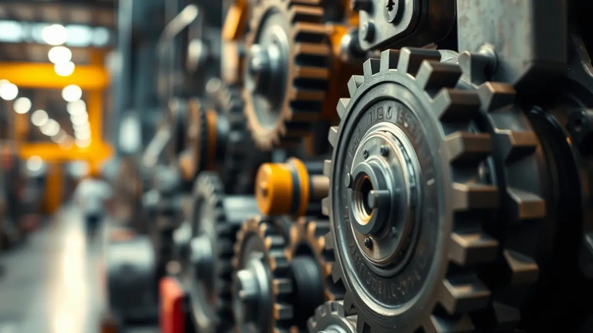 Imatge genèrica de maquinària industrial en una fàbrica.