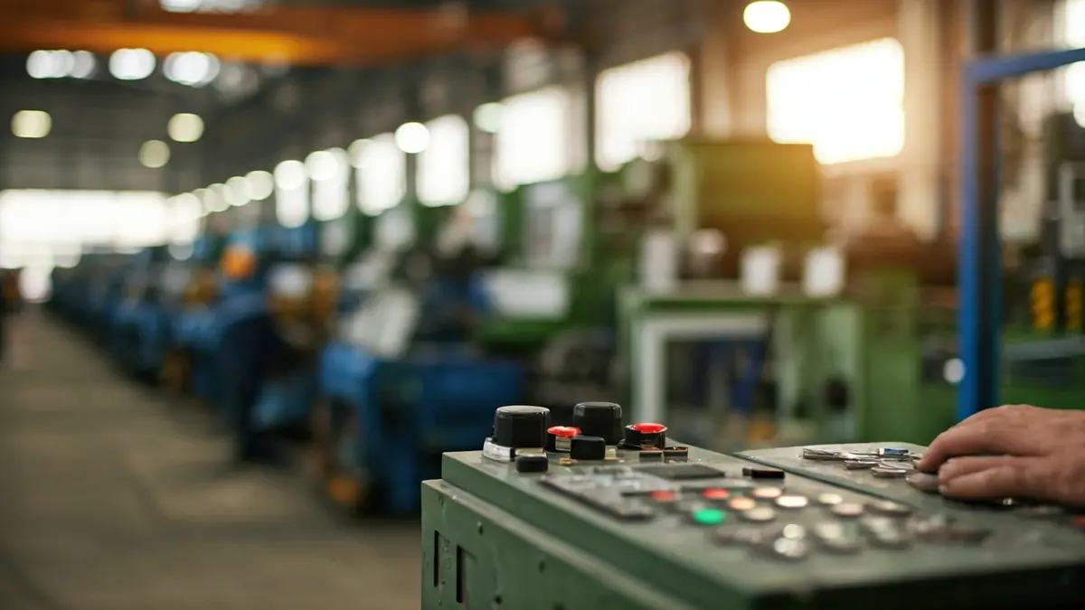 Imagen genérica de un entorno industrial con maquinaria y trabajadores.