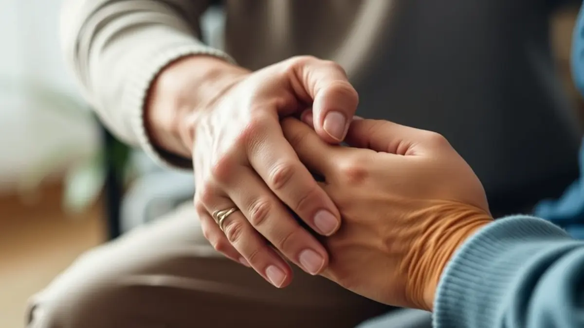 Imatge genèrica de mans que simbolitzen el suport en rehabilitació.
