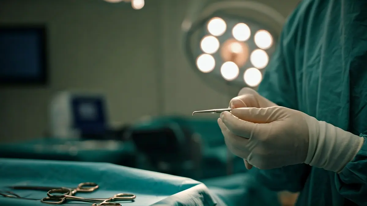 Imatge genèrica d'instruments quirúrgics en un entorn mèdic.