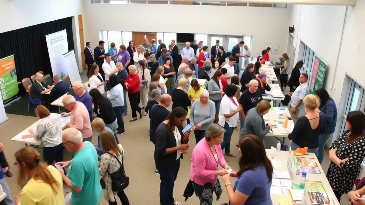 Imatge genèrica d'un esdeveniment de salut amb molta participació ciutadana.