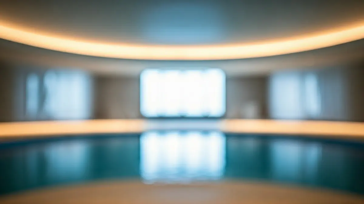 Generic image of a modern, serene wellness clinic interior with natural light.