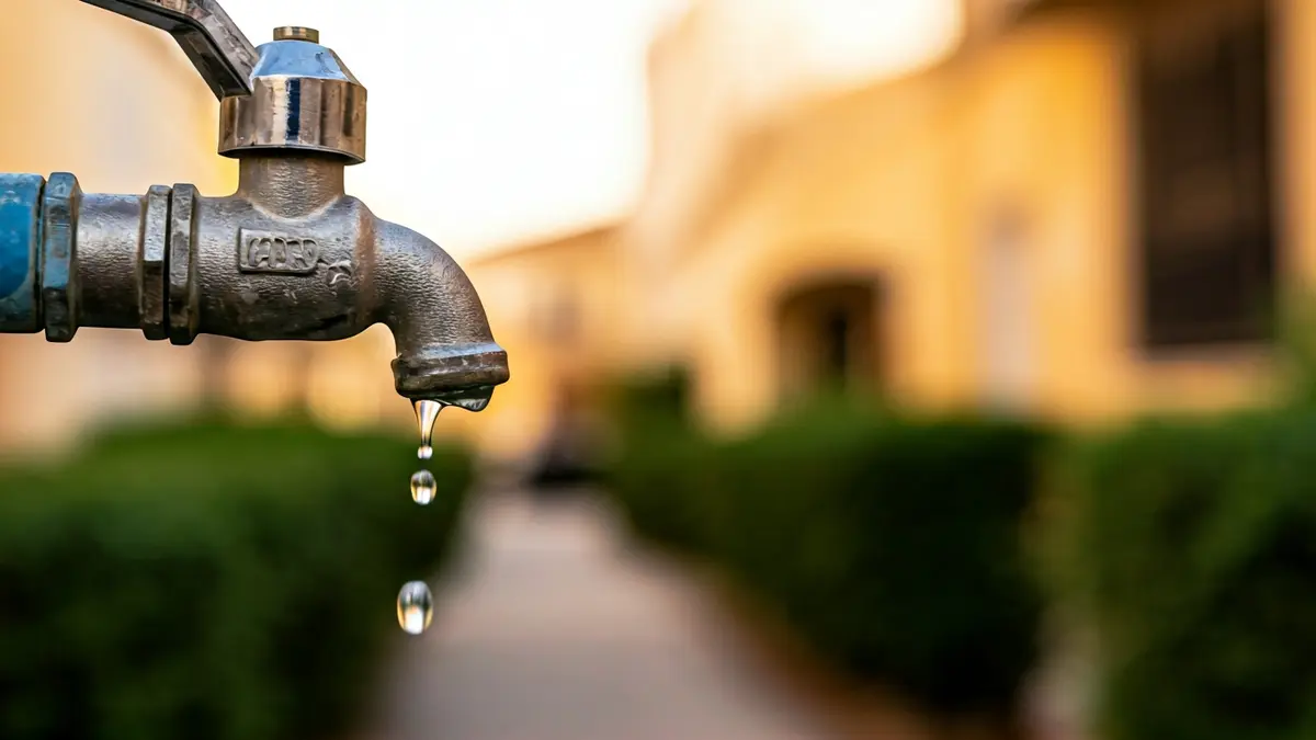 Imatge genèrica d'un grif amb una gota d'aigua, simbolitzant el restabliment del servici.