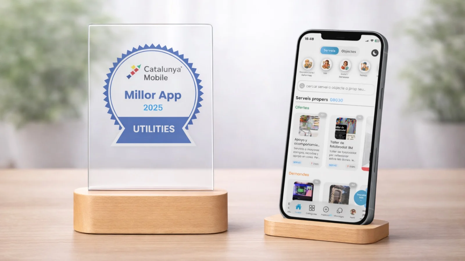 Trocalia, la app catalana premiada en los Premios Catalunya Mobile 2025,  inicia su expansión por toda España