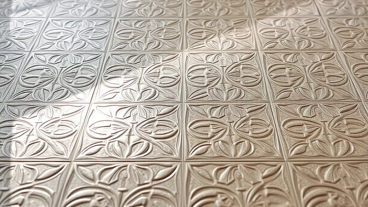 Imatge genèrica d'una rajola ceràmica de gran format amb un disseny modern, reflectint llums suaus, simbolitzant la innovació en el sector ceràmic.