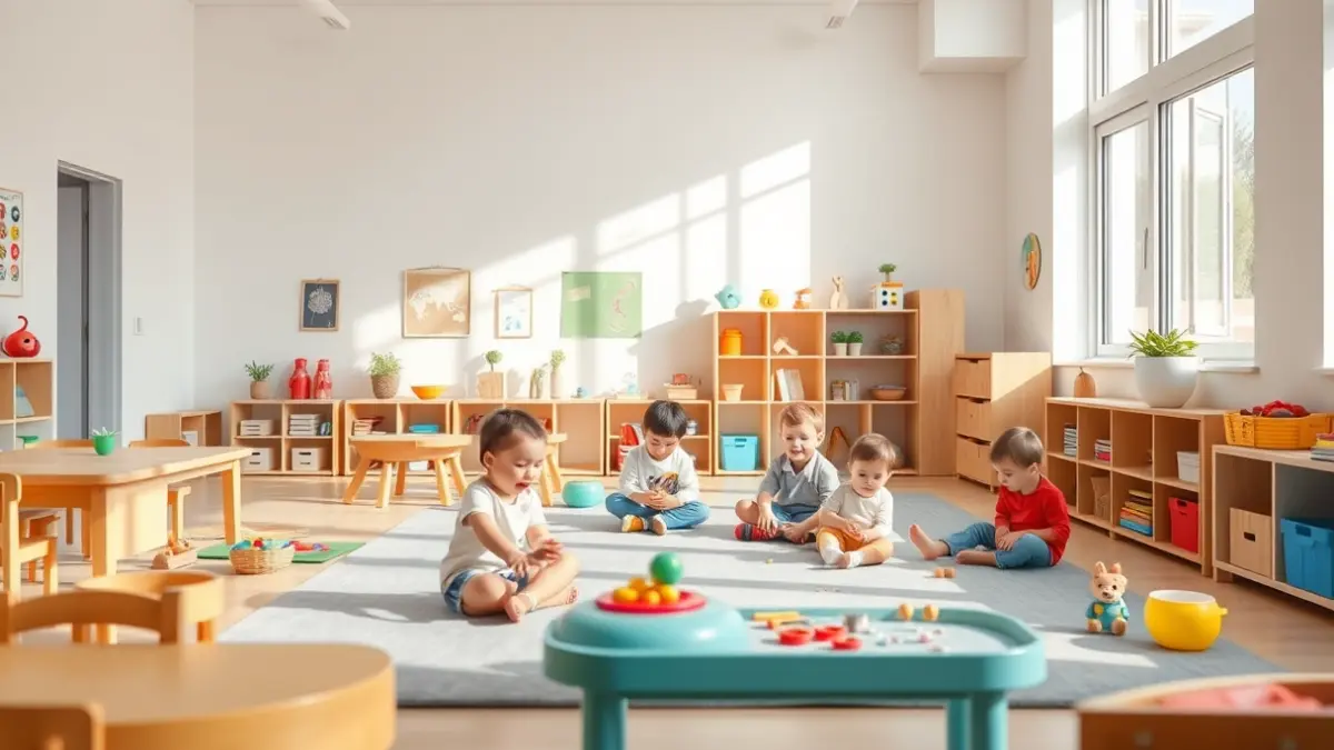 Generic image of children participating in educational and leisure activities in a summer school.
