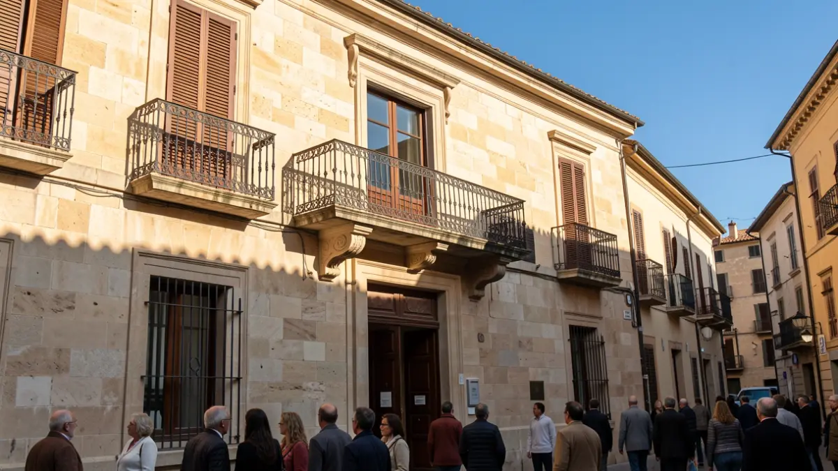 Generic image of a Mediterranean municipal building.
