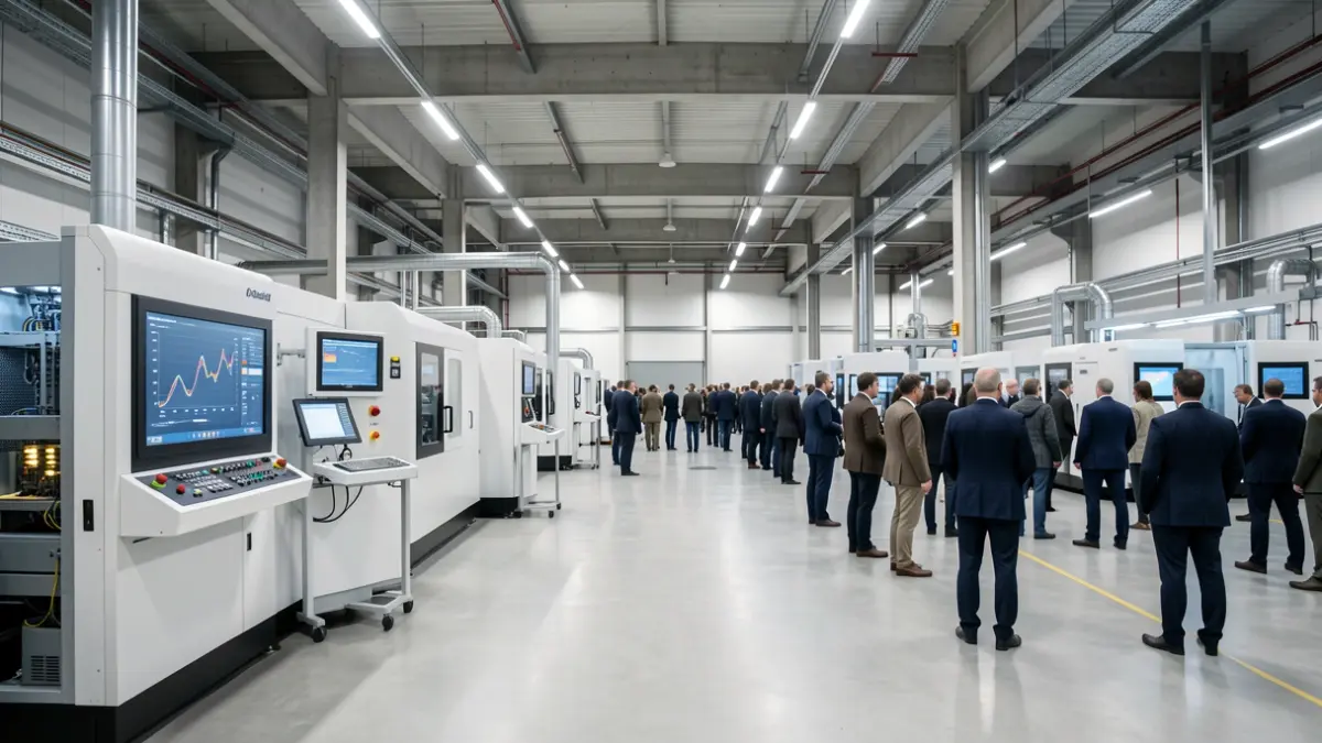 Generic image of a high-tech industrial plant interior.
