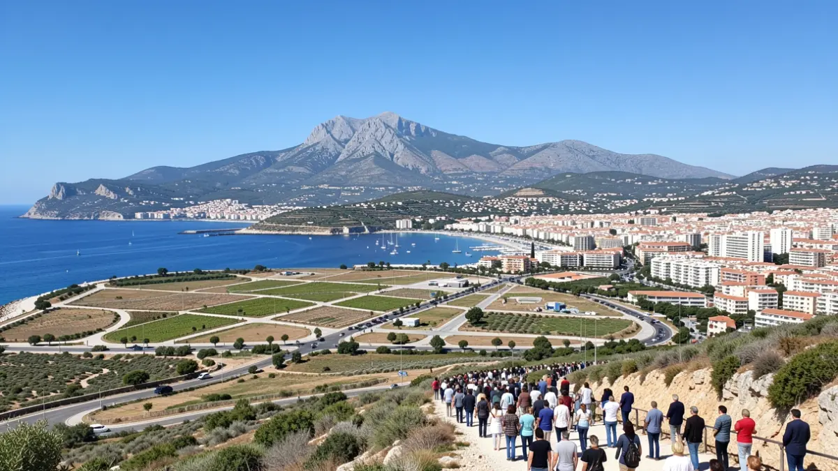 Imatge genèrica del territori valencià amb Dénia i el Montgó.