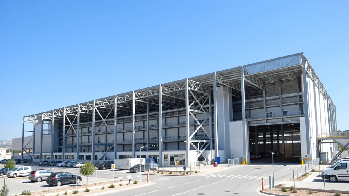 Imagen de las instalaciones industriales de la planta automovilística en la Comunidad Valenciana.
