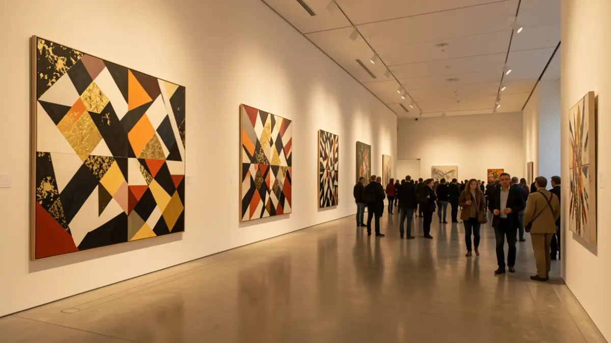 Imatge genèrica d'una sala d'exposicions d'art contemporani.