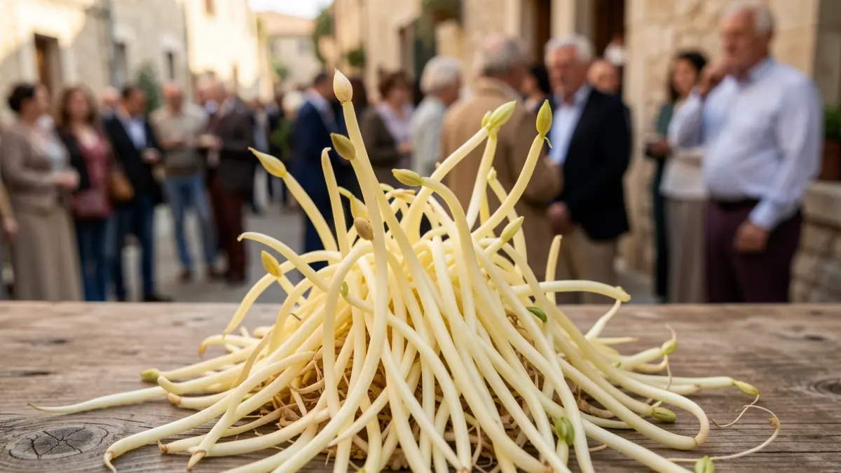 Exhibition of the 'mayos', plants sprouted in the dark that are part of the tradition of the Camp d'Elx.