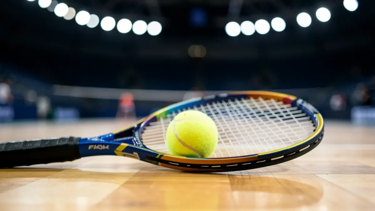 Imatge genèrica d'un partit de squash.