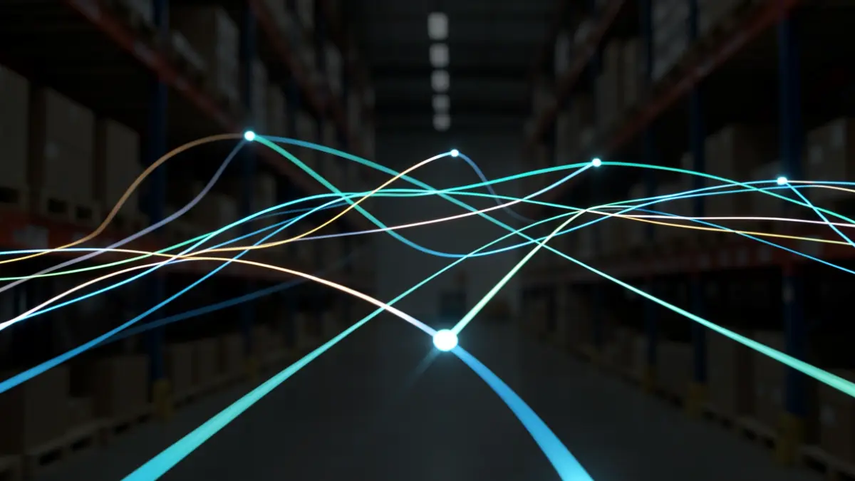 Generic image of optimized logistics operations.