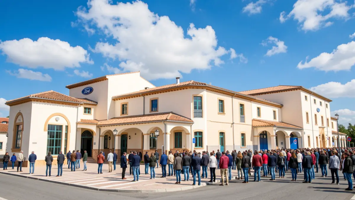 Imagen genérica de la factoria Ford en Almussafes.