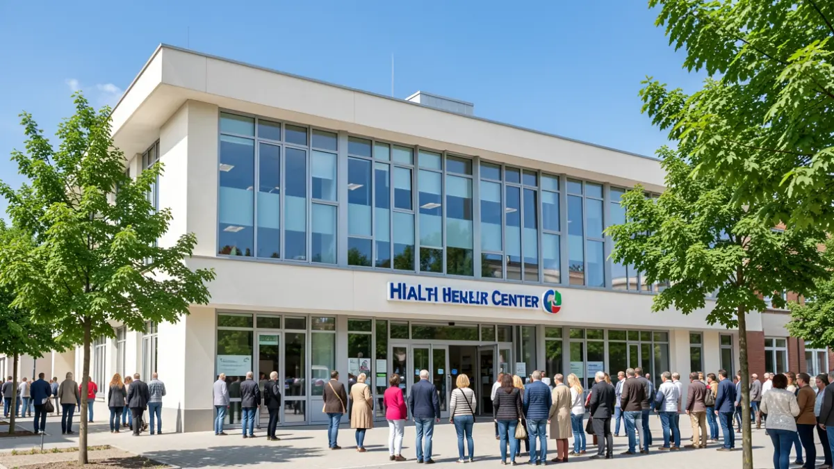 Imagen genérica de un centro de salud moderno.