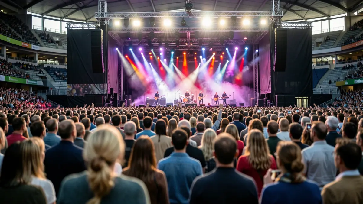 Imatge genèrica d'un concert d'escena urbana en una sala d'espectacles.