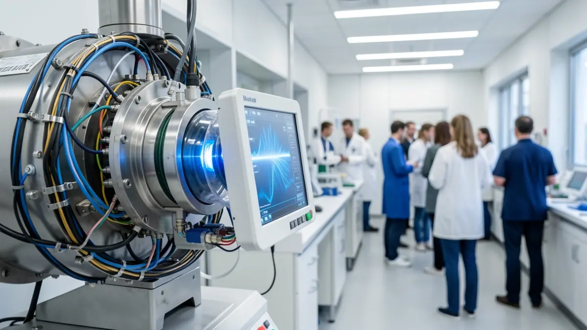 Generic image of a medical electron accelerator.
