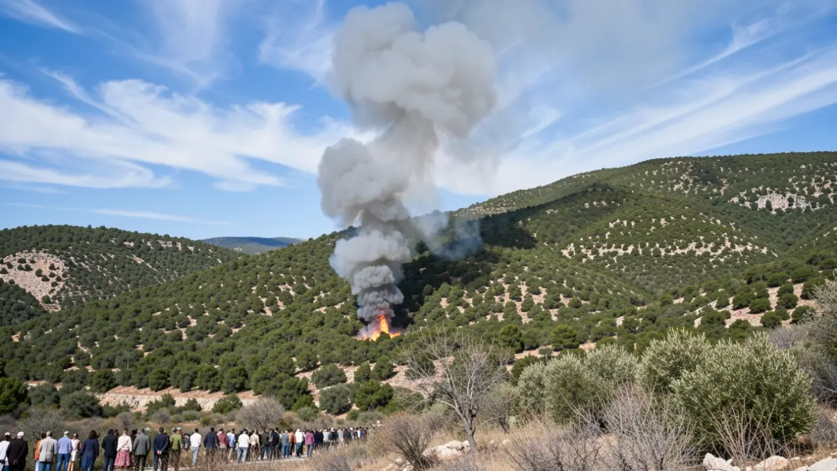 Generic image of smoke from a wildfire.