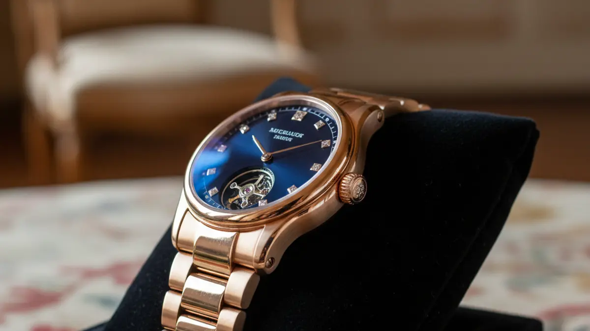Imatge genèrica d'un rellotge de luxe, objectiu de robatoris violents.