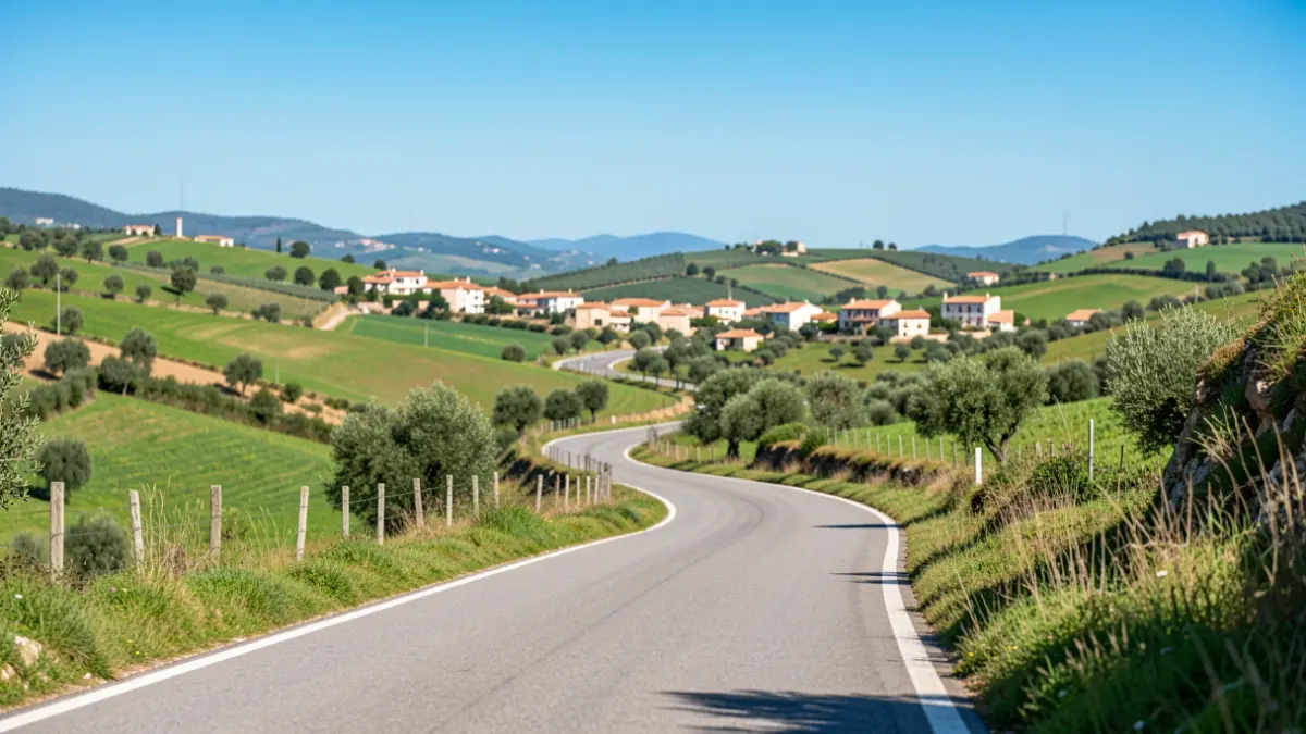 Generic image of rural roads and Valencian villages.