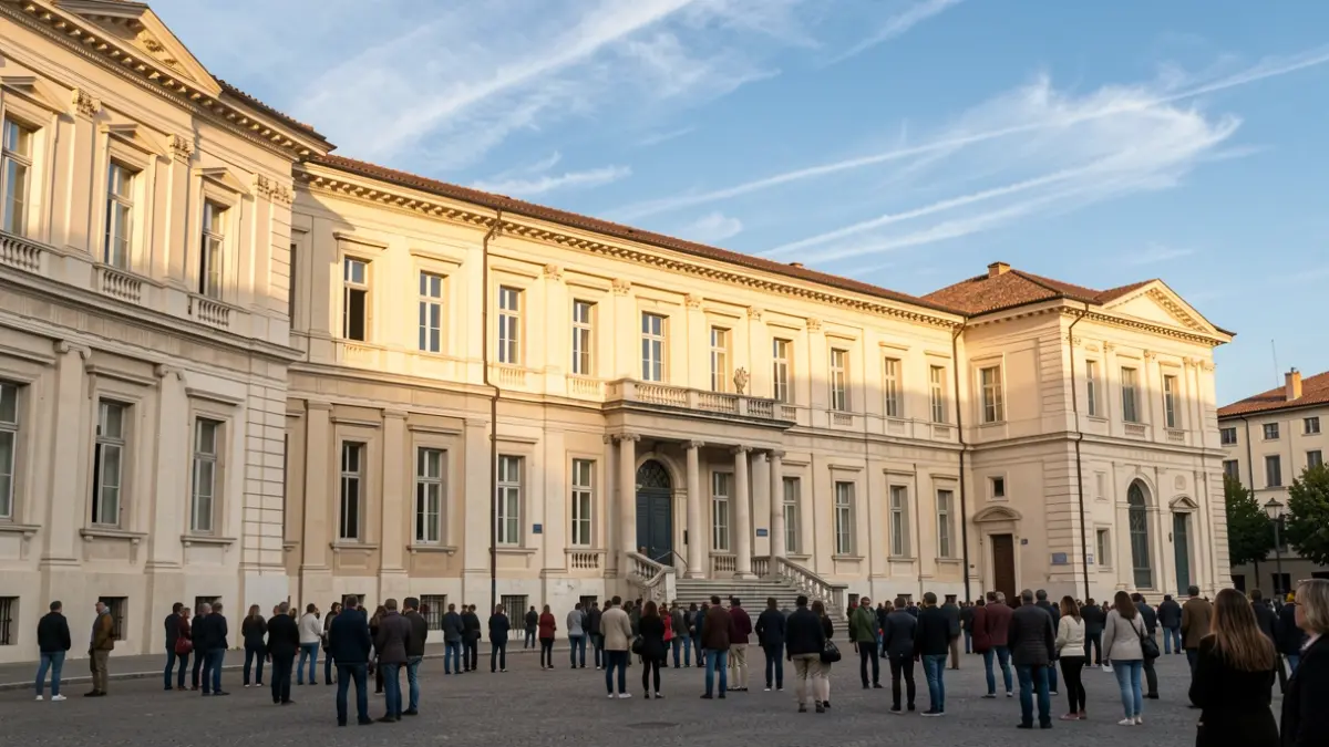 Imatge genèrica d'un edifici universitari valencià.