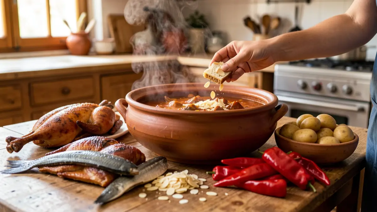 Imatge genèrica d'un plat tradicional valencià cuinat a foc lent.