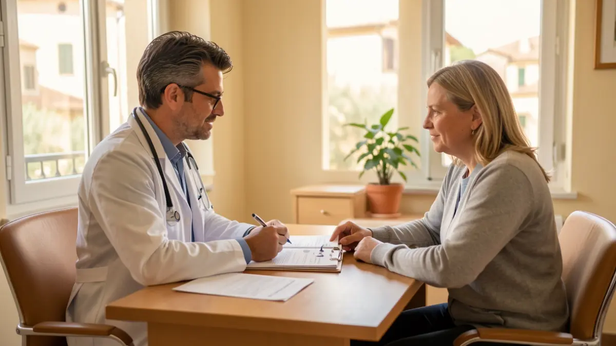 Imatge genèrica d'una consulta mèdica hospitalària.