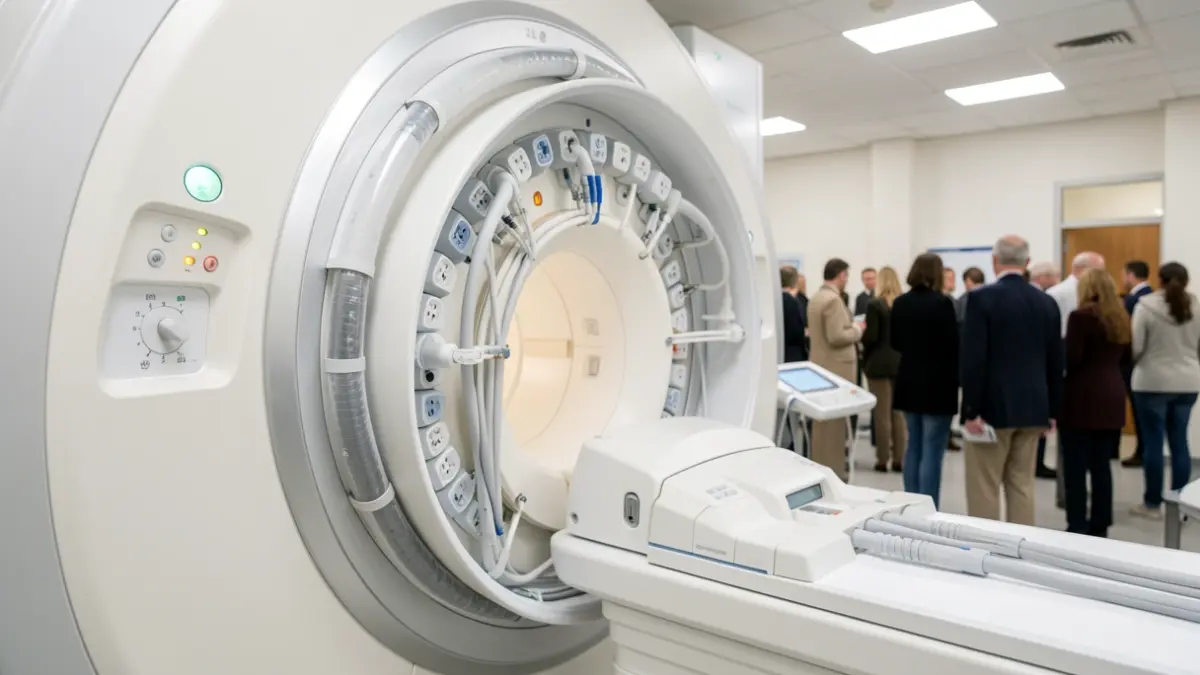 Imatge genèrica d'un equip de ressonància magnètica mèdica.