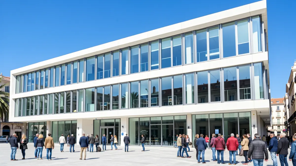 Generic image of a modern university building.